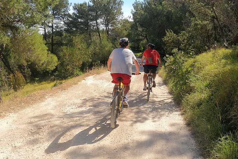 Percorsi in bicicletta intorno a Pola